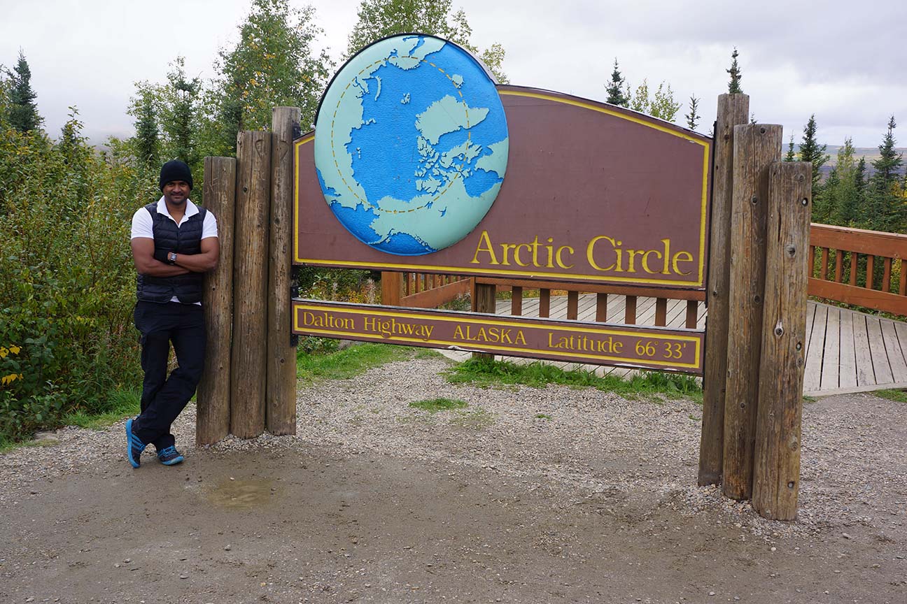 Artric circle, Fairbank, Alaska, USA<